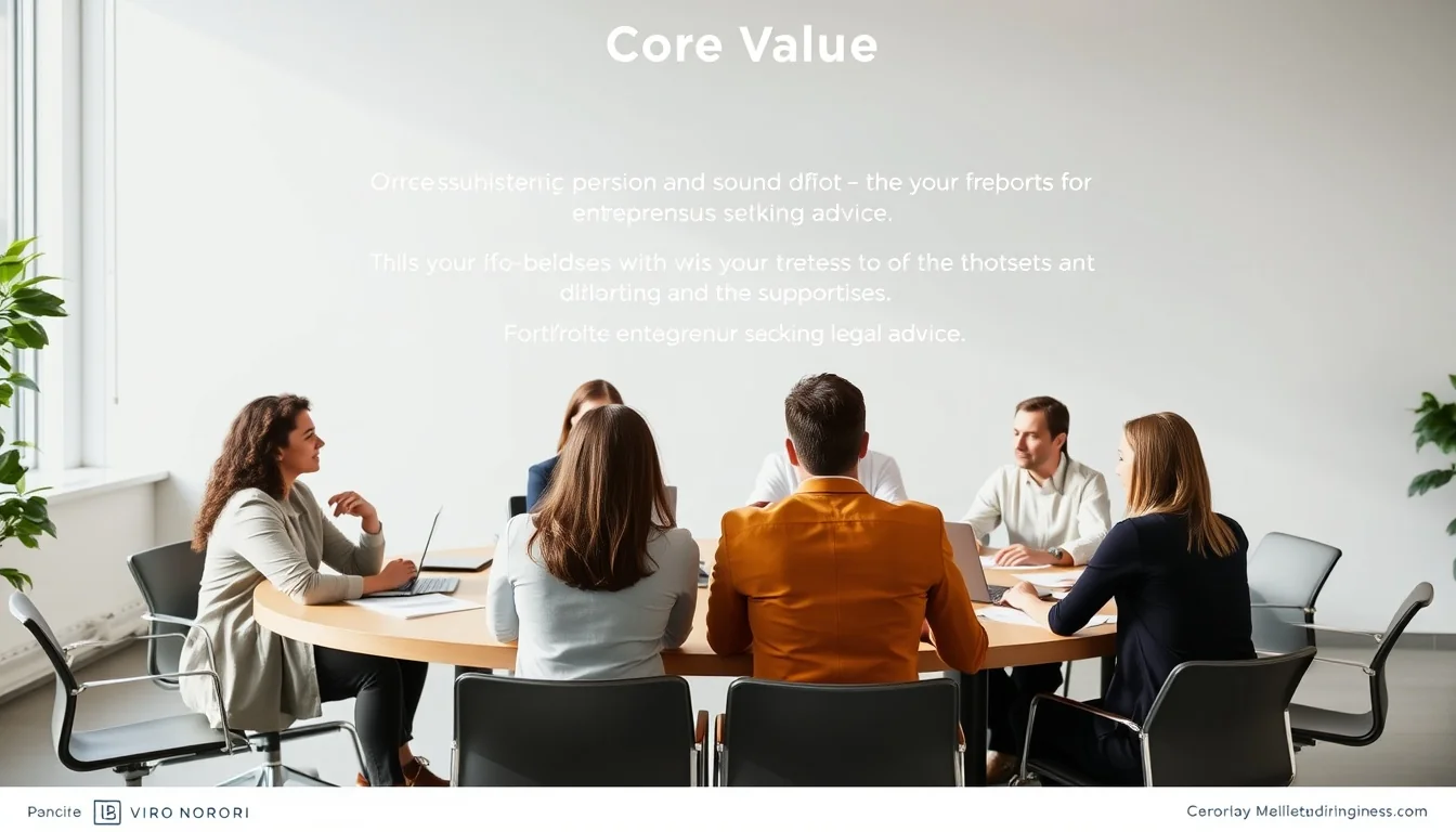 About values main image